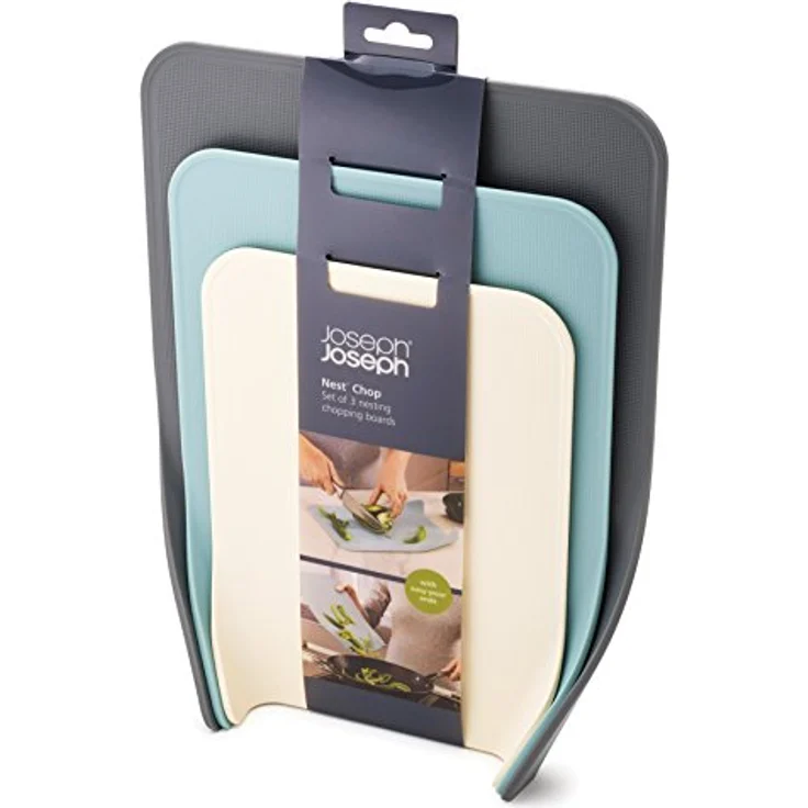 Joseph Joseph Nest Chop - 3-teiliges Schneidebrett-Set - opal – Bild 3