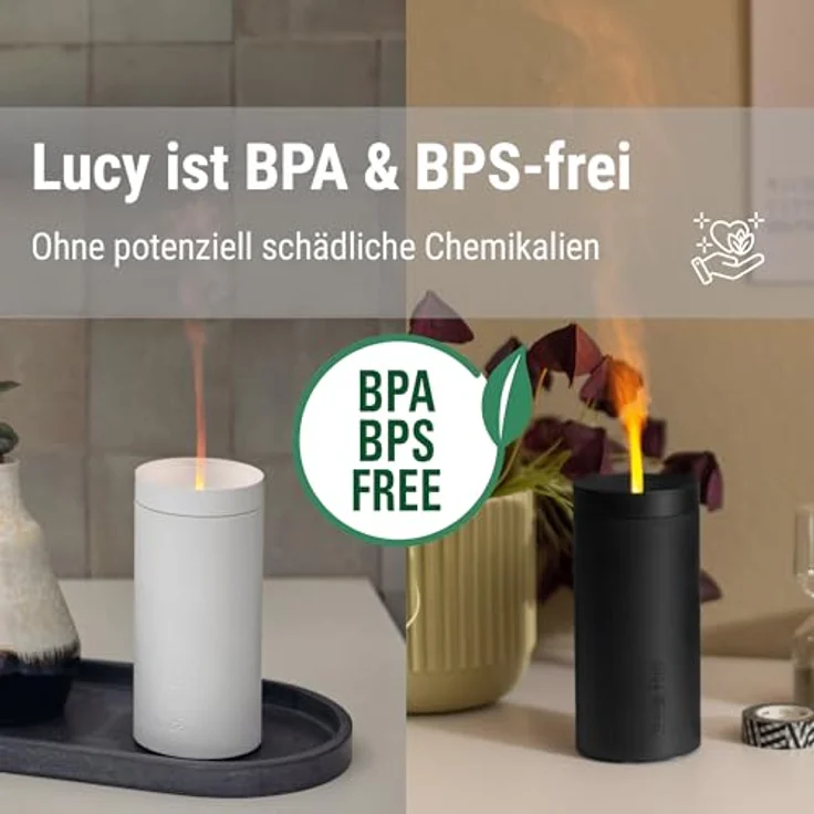 STADLER FORM 18693 Lucy Aroma Diffuser Schwarz (Raumgröße: 10 m³) – Bild 6