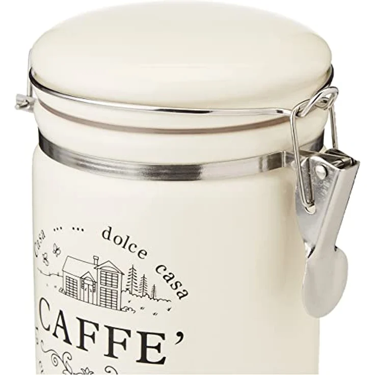 Kaffeedose Dolce Casa, 850 ml., Keramik mit Bügelverschluss, von TOGNANA – Bild 4