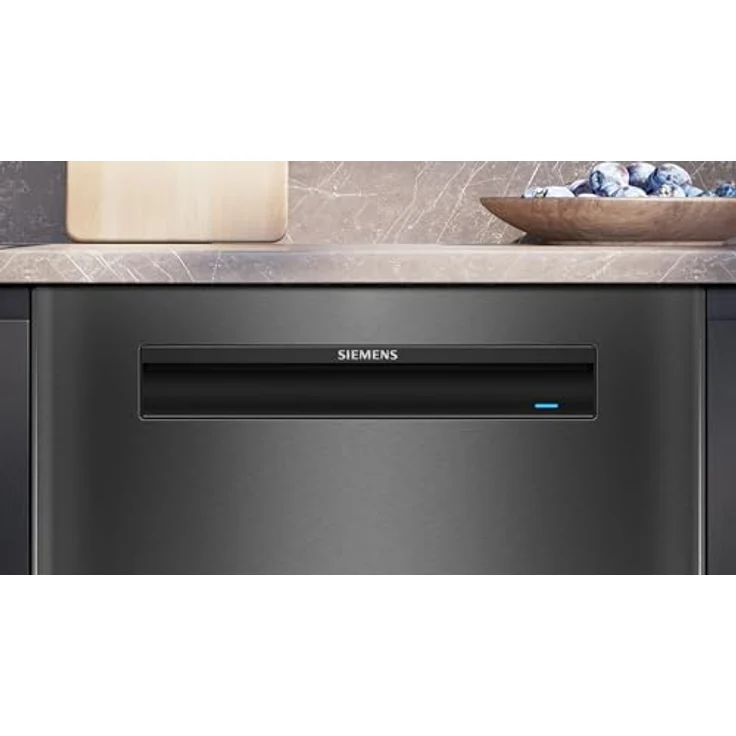 Siemens SN15EC06CS Unterbauspüler 60cm, 14 Gedecke, 42 dB, black inox, Energieeffizienzklasse A, Selbstreinigung, Besteckschublade – Bild 8