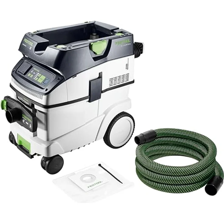 Festool Absaugmobil CLEANTEC CTM 36 Ei AC-RENOFIX, Bodenstaubsauger mit automatischer Abreinigung (AC) und Bluetooth, in blau – Bild 1