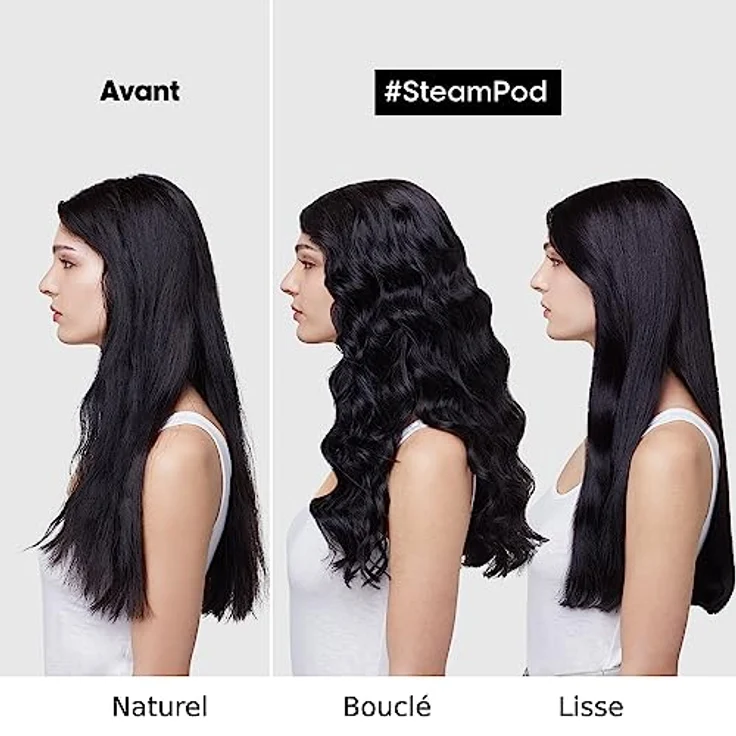 L'Oréal Professionnel Steampod 4 | Professionelles Glätteisen mit patentierte Dampftechnologie für alle Haartypen, inklusive Etui und 3 Kämme – Bild 4