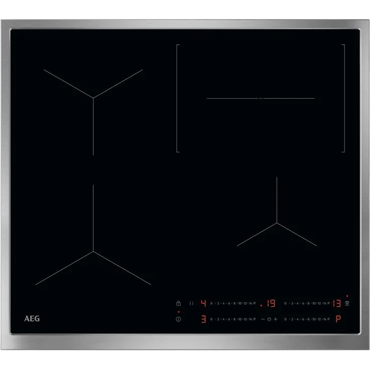 AEG Induktions-Kochfeld Serie 6000 TO64IC00XB mit Hob2Hood®, Schwarz