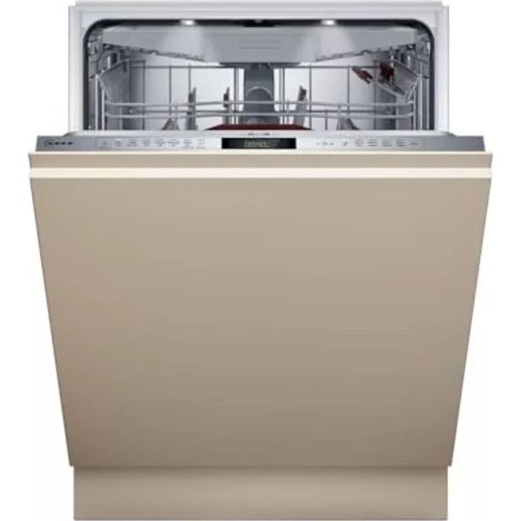 Neff S177ECX17E, Vollintegrierter 60-cm-Geschirrspüler mit Home Connect, 42 dB, 14 Maßgedecke, 7 Programme, 5 Optionen, Besteckschublade, Wärmetauscher/Trocknungsassistent