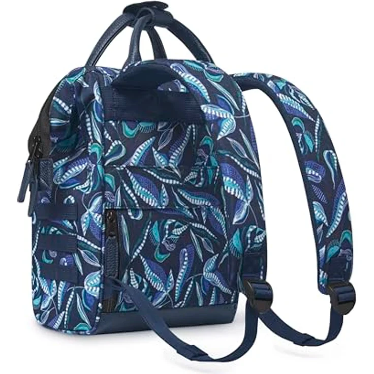 Cabaia Adventurer All Over Small City Rucksack, blau, 32 cm aus 100% Nylon, 23 cm x 13 cm – Bild 8
