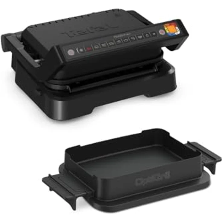 Tefal Kontaktgrill GC7748 OptiGrill 4in1, 2100 Watt, schwarz - Preisvergleich – Bild 2