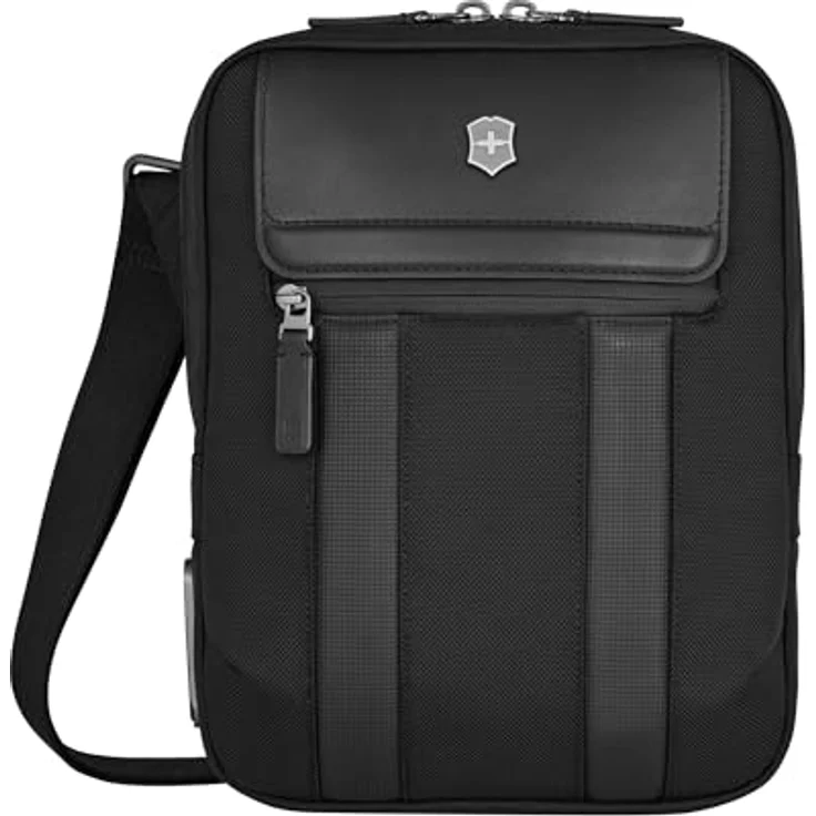 Victorinox Architecture Urban2, Handtasche Crossbody Bag mit 360-Grad-Schutz für 10" Tablet, antimikrobielles SILVADUR™-Futter, schwarz – Bild 1