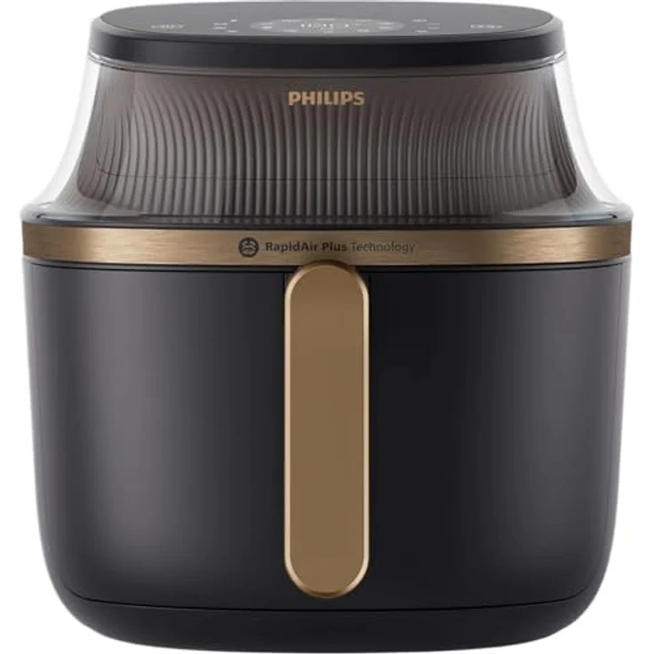 Philips Serie 3000 Airfryer NA342/00, Heißluftfritteuse mit 16 Kochfunktionen, 7,2 Liter Fassungsvermögen, RapidAir Plus Technologie, Touchscreen Bedienung – Bild 2