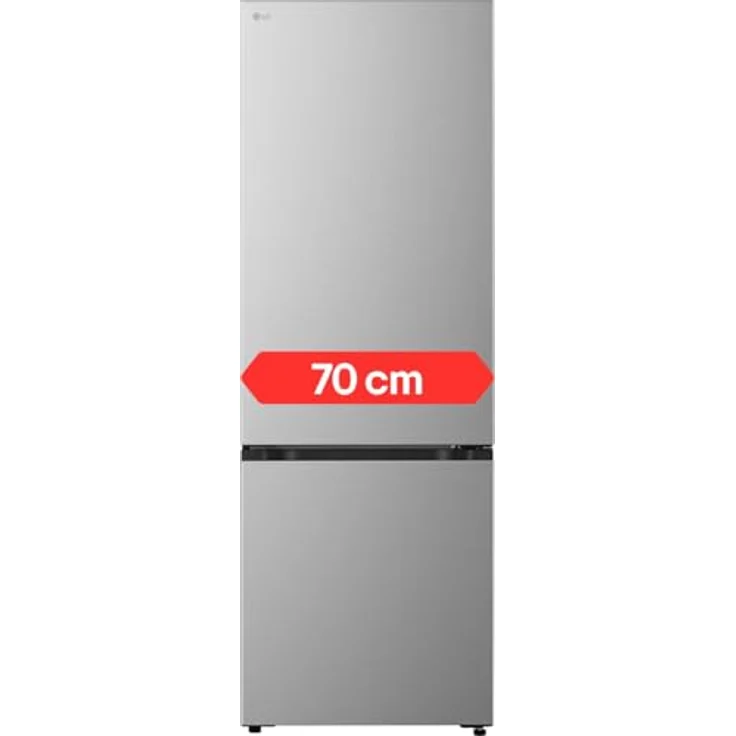LG GBBW322CPY, Freistehende Kühl-Gefrierkombination mit 465 l Volumen und Energieeffizienzklasse C, Silber – Bild 2