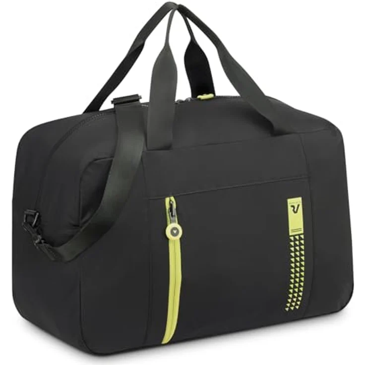 Roncato Compact Neon Faltbare Reisetasche, 40 cm, in cyber lime, 100% Polyester – Bild 2