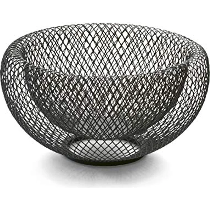 PHILIPPI Mesh Obstschale XL, pulverbeschichteter Stahl, 40 cm Durchmesser, leicht und luftdurchlässig – Bild 5