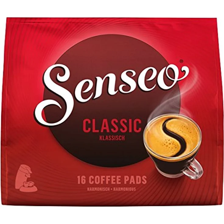 Senseo Kaffeepads Klassisch-Classic, Intensiver & Vollmundiger Geschmack, Kaffee, 16 Pads – Bild 2
