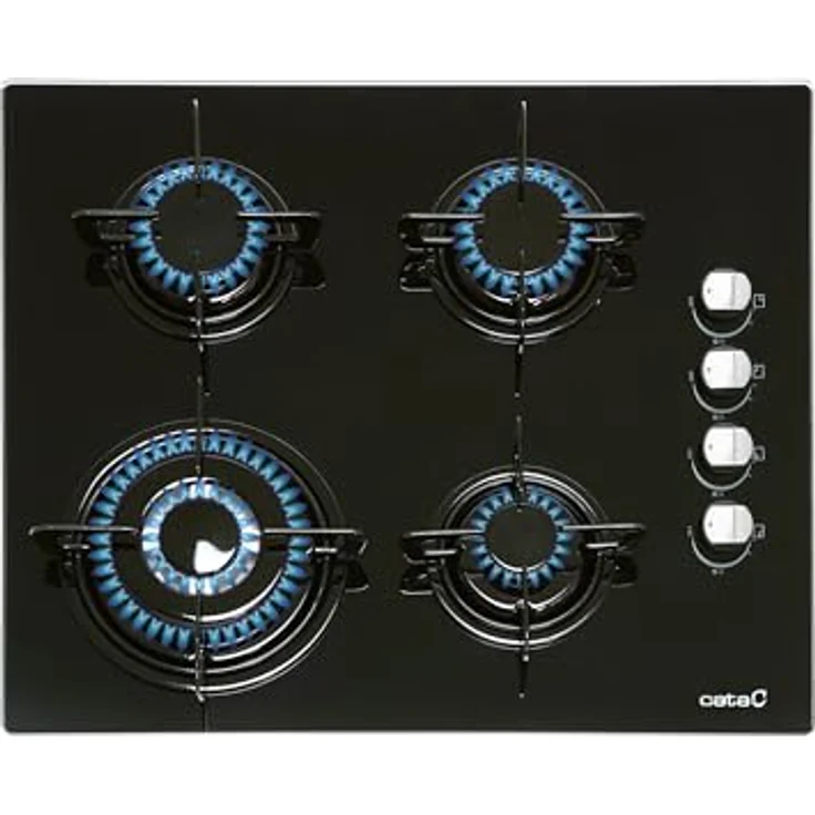 Cata CIB 6021 BK, Kochfeld, Einbau, Betriebsart Gas, Anzahl Kochstellen 3 – Bild 2