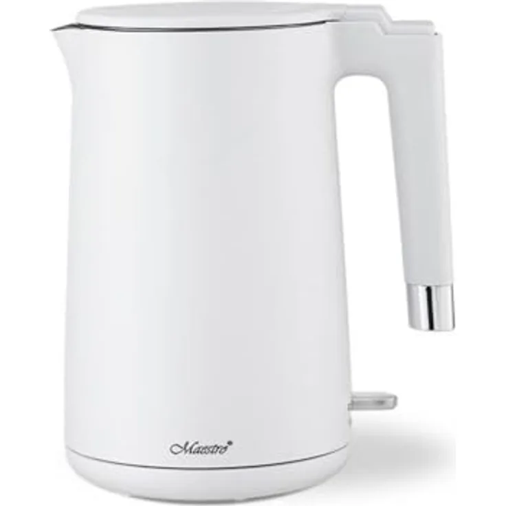 Feel Maestro Wasserkocher MR-026, Weiß, 1500 W, 1800 W, 1,7 l