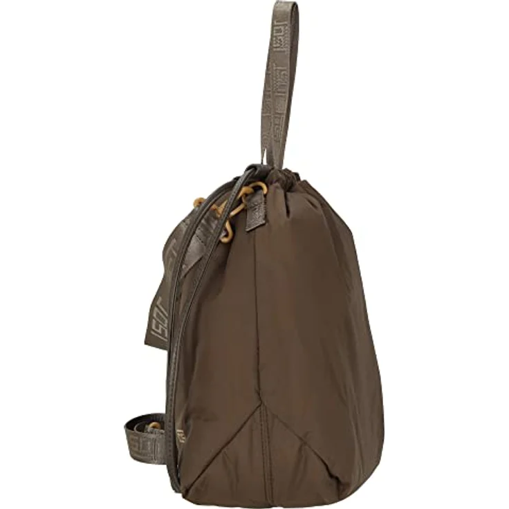 Jost Kemi Shopper, Lässige Schultertasche aus Nylon in Braun mit gut durchdachter Innenausstattung, 43x16x36 cm, 0.86 kg – Bild 3