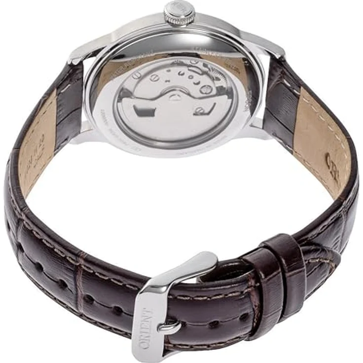 Orient Bambino Version 7 Kleine Sekunde 38,4 mm Automatik/Handaufzug Kleideruhr, Champagner, Japanisch – Bild 2