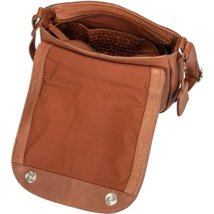 Burkely Soft Skylar Umhängetasche, 100% Leder, 21 cm, braun – Bild 5