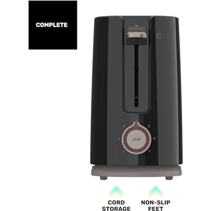 Taurus Toaster MY TOAST NERO 1000 W, Schwarz – Bild 8