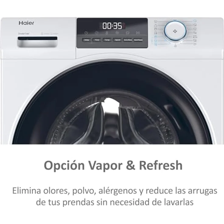 Haier HW100-BP14929A-S Frontlader Waschmaschine, 10 kg, 1400 U/min, Energieeffizienzklasse A, Weiß – Bild 4