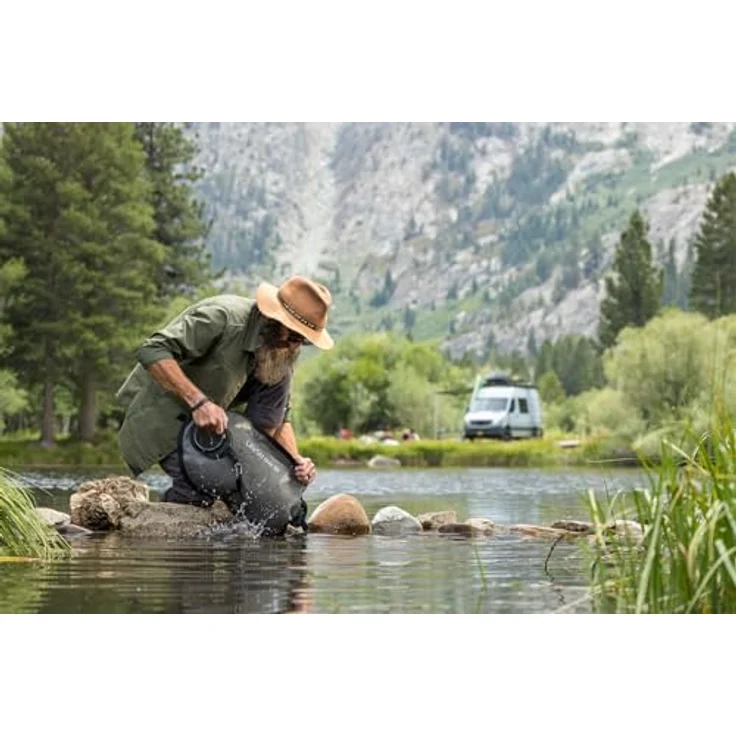 LifeStraw Peak Gravity Filter 8L, Hochleistungswasserfilter mit 0,2 Mikron Mikrofilter, blau – Bild 5