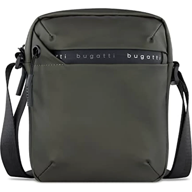 bugatti Blanc kleine Crossover-Umhängetasche, kompakte Schultertasche mit verstellbarem Tragegurt, olive – Bild 1