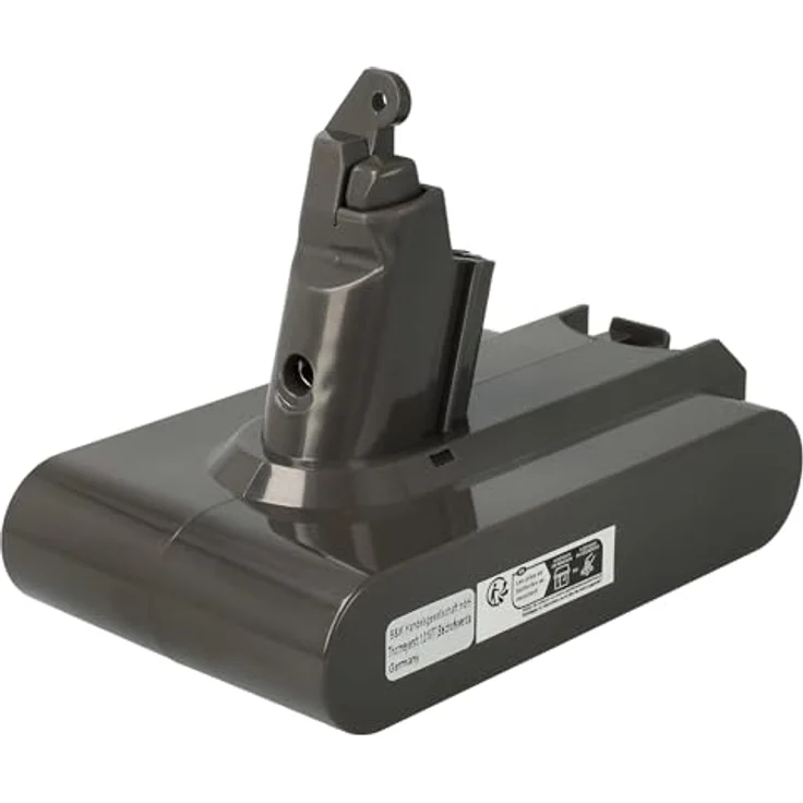 EXTENSILO Akku kompatibel mit Dyson SV07, SV03 Animal Pro, SV04, SV05, SV05 Absolute, SV06, SV06 Fluffy, 2500 mAh, 21,6 V, Li-Ion, schwarz – Bild 2