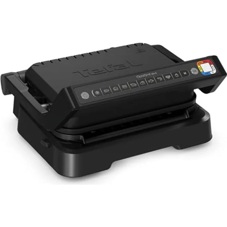 Tefal Kontaktgrill Tefal GC7728 Optigrill 2in1 Kontakt- und BBQ-Grill, 2100 W, in elegantem Schwarz – Bild 2