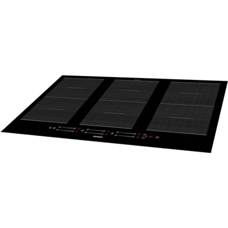 Oranier FLI690, Induktionskochfeld 90 cm autark mit 6 Kochzonen, Brückenschaltung, Multi-Slider Bedienung, 9 Leistungsstufen, Booster und Timer – Bild 4
