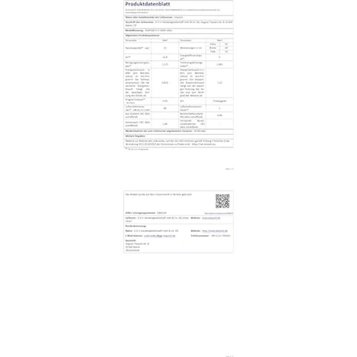 Exquisit EGSP56312-E-030E Einbau-Geschirrspüler, 12 Maßgedecke, 49 dB(A), Startzeitvorwahl, Aquastop, höhenverstellbarer Geschirrkorb, silber – Bild 13