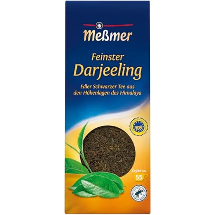 Meßmer Feinster Darjeeling Ganzes Teeblatt, 150g – Bild 2