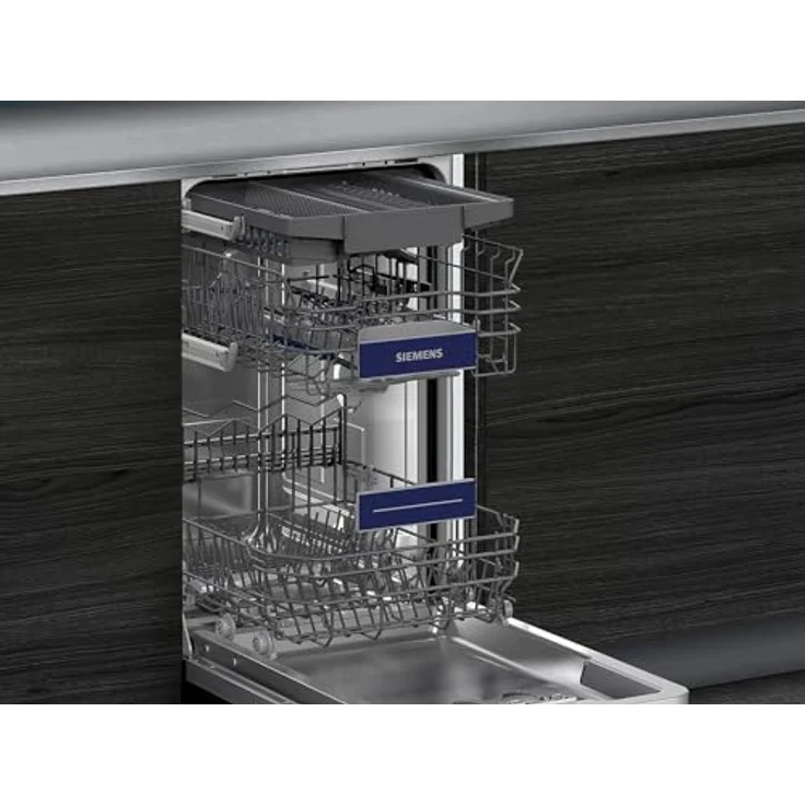 Siemens SR73EX24ME, iQ300 Vollintegrierter Geschirrspüler, 45 cm, 10 Maßgedecke, varioScharnier, Home Connect-Fähig – Bild 3