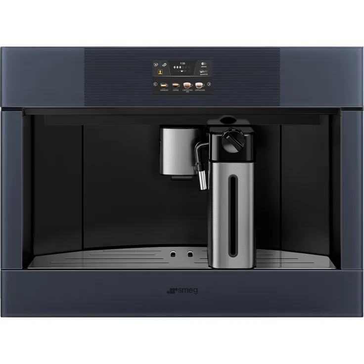 Smeg Einbau-Kaffeevollautomat CMS4104G, Neptune Grey, Touch-Bedienung, TFT-Farbdisplay, 15 bar Pumpendruck