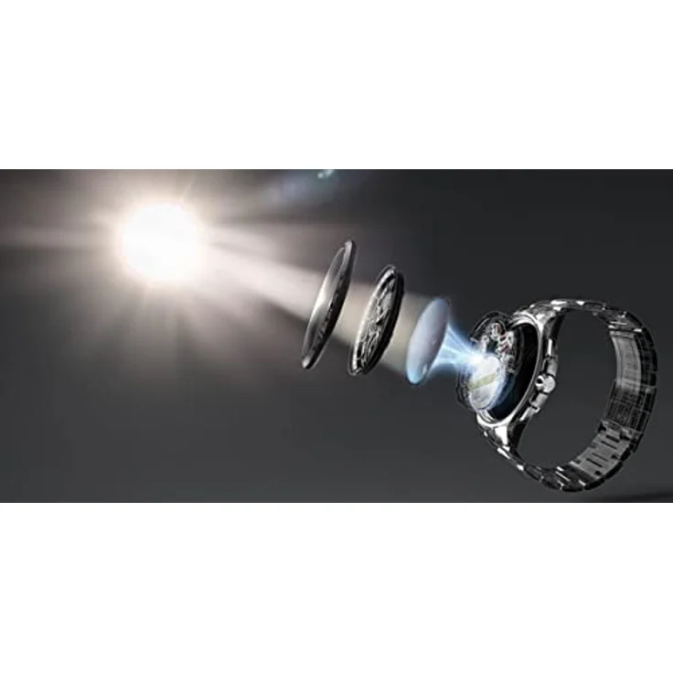 Citizen Damenuhr Eco-Drive Solar mit Edelstahl Gliederband Silberfarben/Hellblau FE1241-71L – Bild 5
