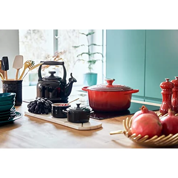 Le Creuset Mini-Cocotte schwarz 10 cm schwarz – Bild 6