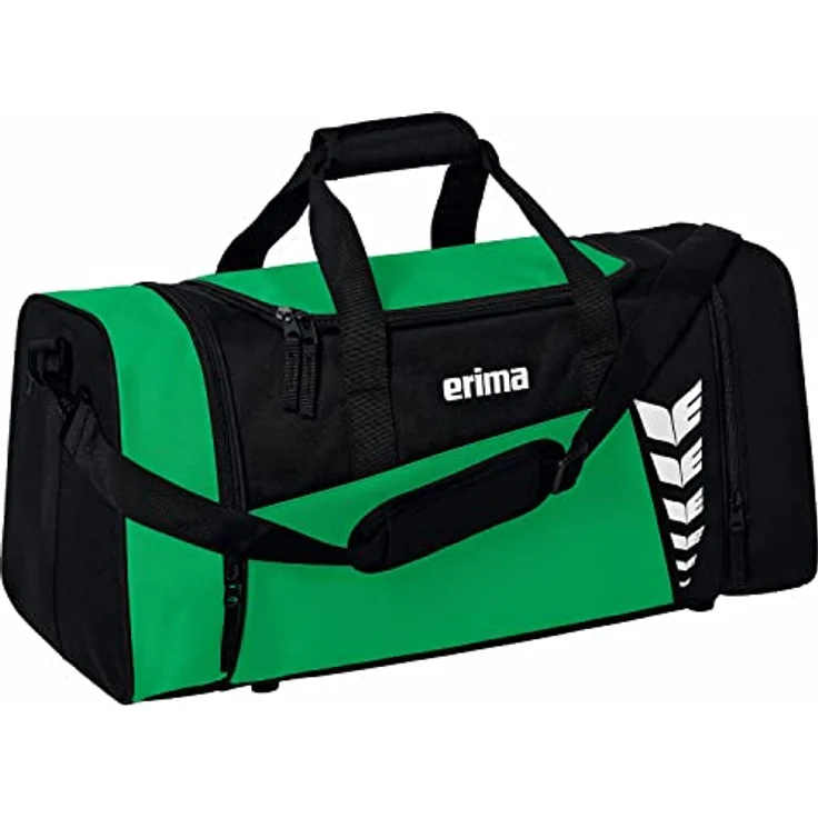 erima Sporttasche Six Wings, Reise- & Sporttasche mit großem Stauraum, schwarz – Bild 2