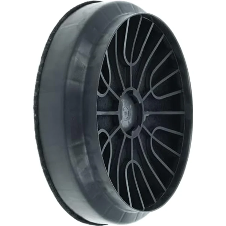 vhbw Aktivkohlefilter 2er Set, kompatibel mit Bosch DWW06W420, DWW06W450, DWP96BC50, DWP94BC60, 19 cm, schwarz – Bild 8