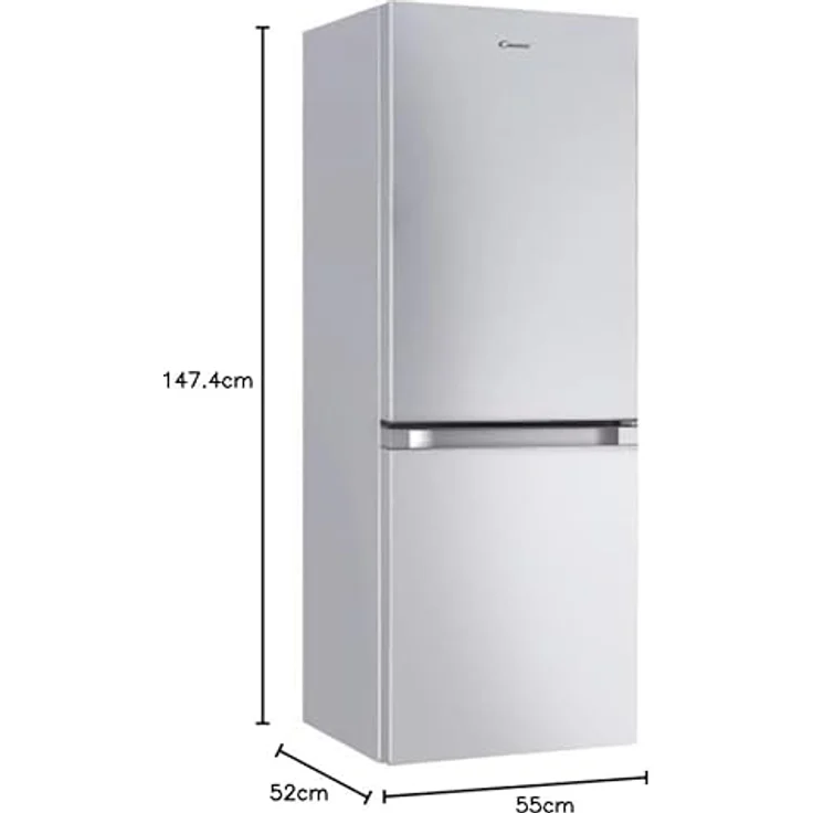 Candy CCG1L314ES Kühl-/Gefrierkombination, 157 l Nettoinhalt, 39 dB, Höhe 144 cm, energieeffizient – Bild 4