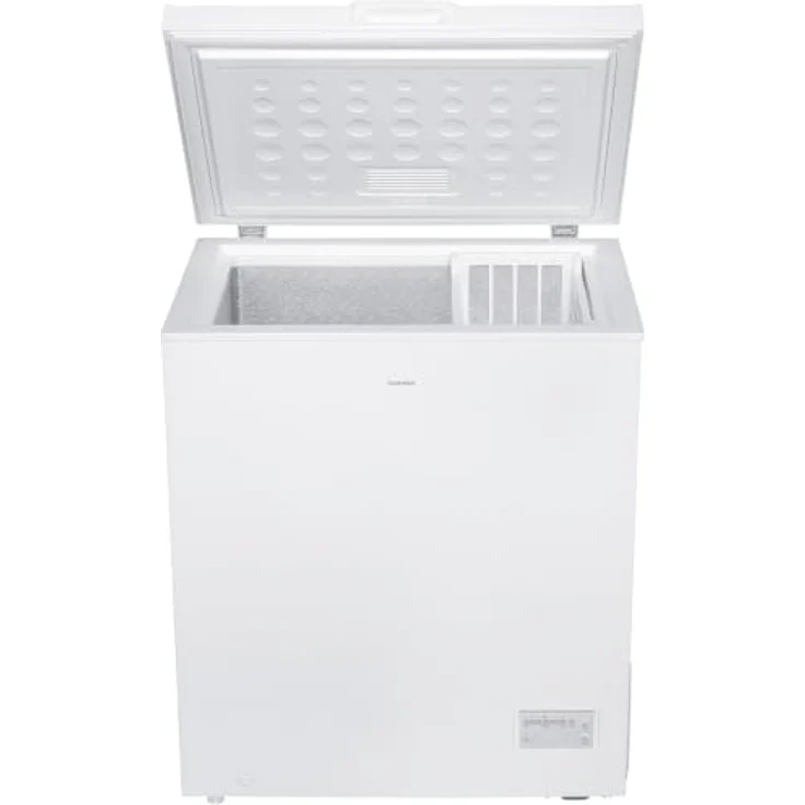 homeX FT1421-W Gefriertruhe, 142 Liter, 4-Sterne Gefrieren, leise 38 dB, inklusive Ablagekorb, kompakte Maße 70,5 x 85 x 56 cm – Bild 13