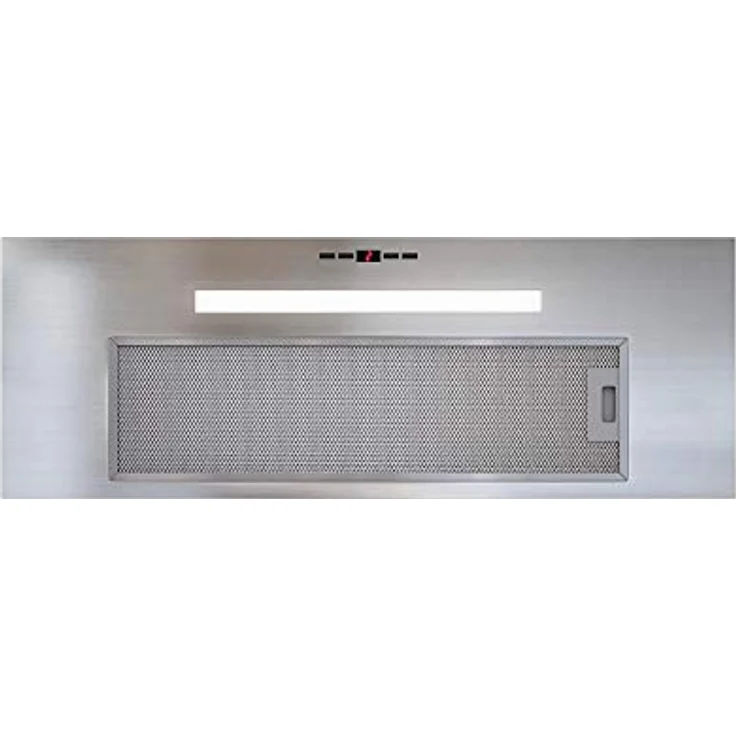 GLOBALO Dunstabzugshaube, Einbauhaube für Küche, Flachlüfter, Fettfilter, Unterbauhaube mit Beleuchtung, Einbaubreite 80 cm, 4 Leistungsstufen, Edelstahl, Agendero 80.2 Inox – Bild 2