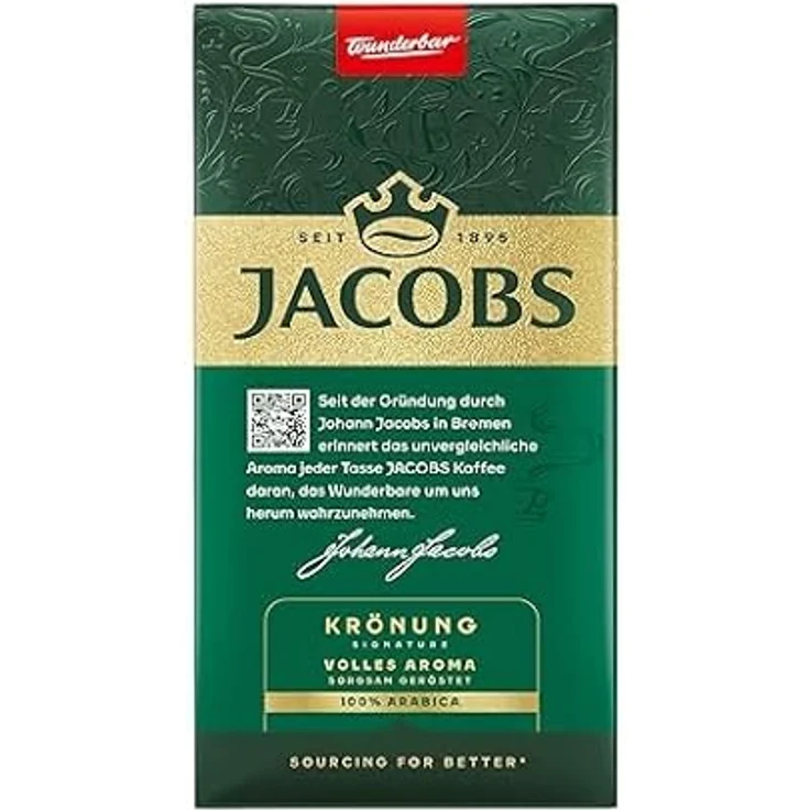 Jacobs Krönung Klassisch Gemahlen, gemahlener Röstkaffee, Filterkaffee, Kaffee, 500 g – Bild 8