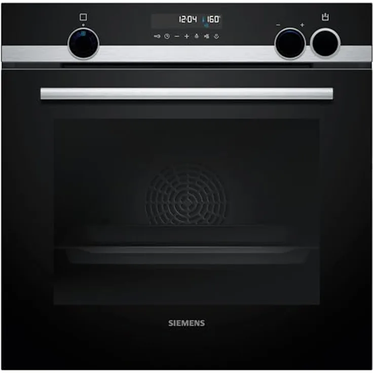 Siemens iQ500 Einbau-Backofen mit Dampfunterstützung, 60 x 60 cm, Edelstahl, HR578GFS7F - Air fry: die gesündere Art zu Snacken.