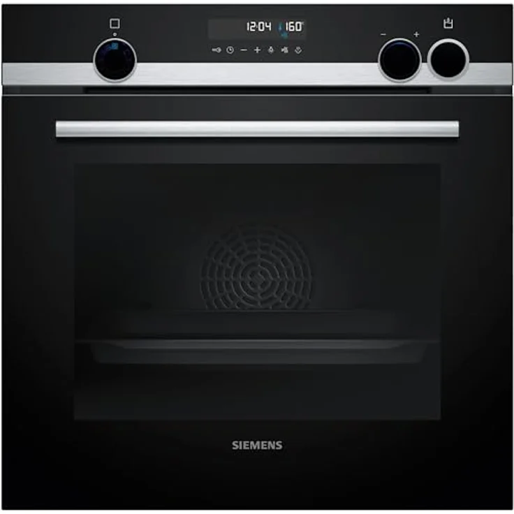 Siemens iQ500 Einbau-Backofen mit Dampfunterstützung, 60 x 60 cm, Edelstahl, HR578GFS7F - Air fry: die gesündere Art zu Snacken. – Bild 1