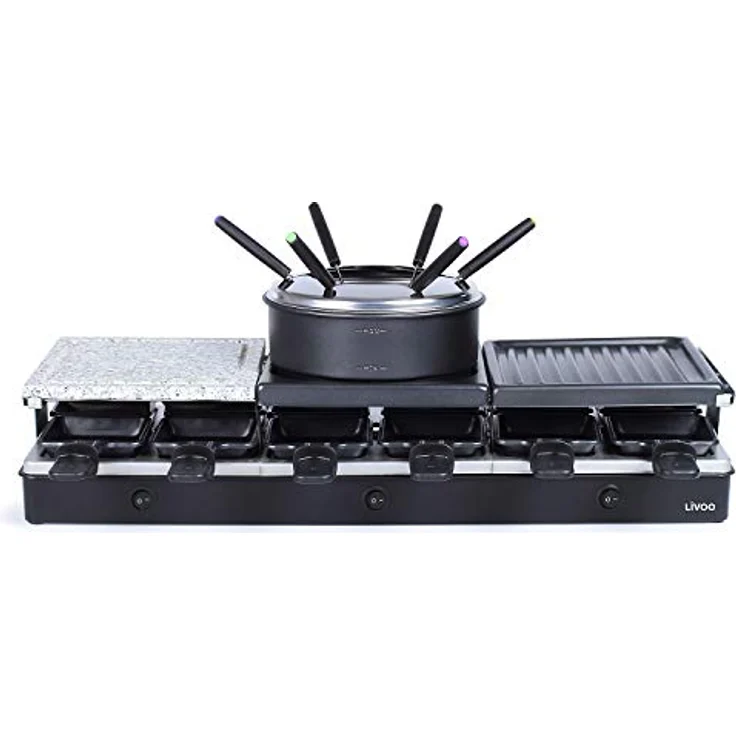 LIVOO Raclette, 1650 W, 1.6 Liter – Bild 2