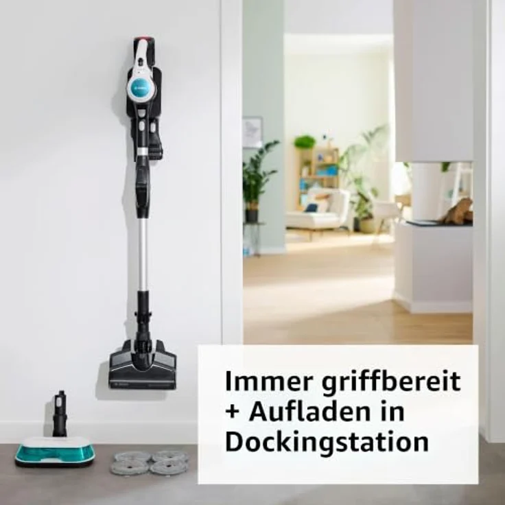 Bosch Unlimited 7 Prohygienic Aqua 2 In 1 Besenstaubsauger, EU Plug 220V - leistungsstarkes 2in1 Aqua-Modell, automatisches Wasserversorgungssystem, HEPA-Filtration, One Size – Bild 16