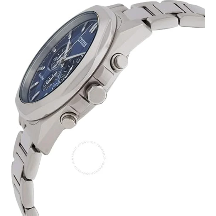 CITIZEN Herren Analog Quarz Uhr mit Edelstahl Armband CA4590-81L, Eco Drive Chronograph – Bild 4