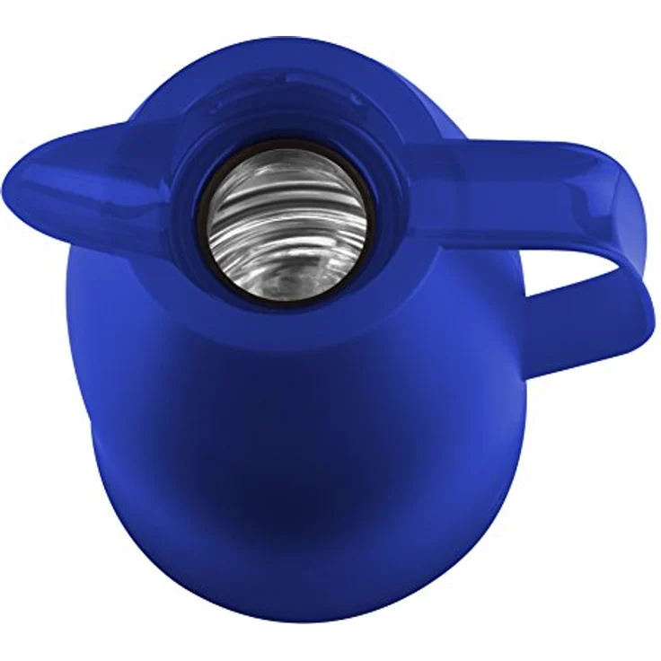 Emsa 514980 Isolierkanne, 1.5 Liter, Quick Tip Verschluss, 100% dicht, Blau, Mambo – Bild 3