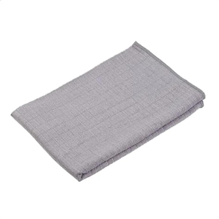 Gözze - Geschirrtuch-Set, 3-teilig, Mikrofaser-Poliertuch, 50 x 70 cm - Anthrazit