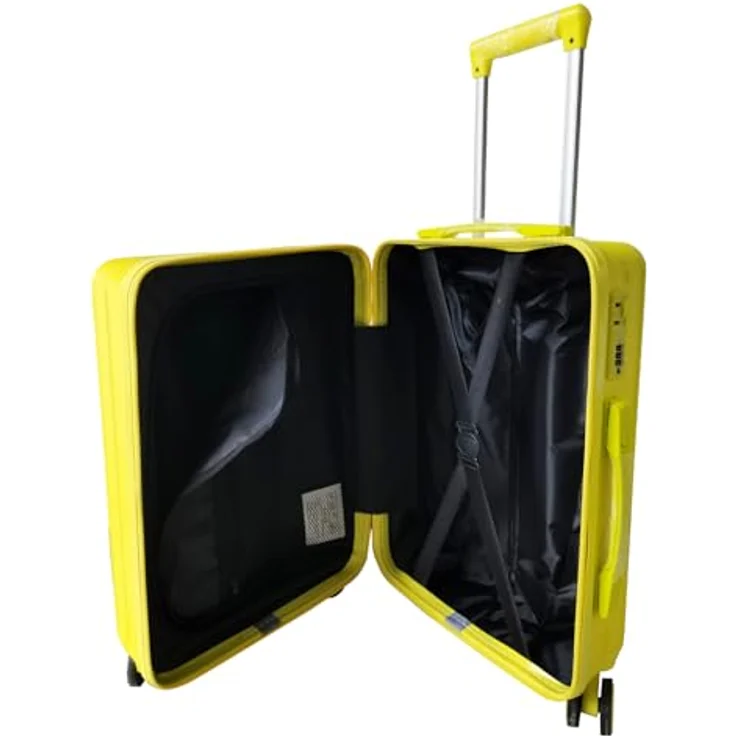 NTK-Collection Hartschalenkoffer 2er-Set Leandra, Reisegepäck Trolley, gelb – Bild 5