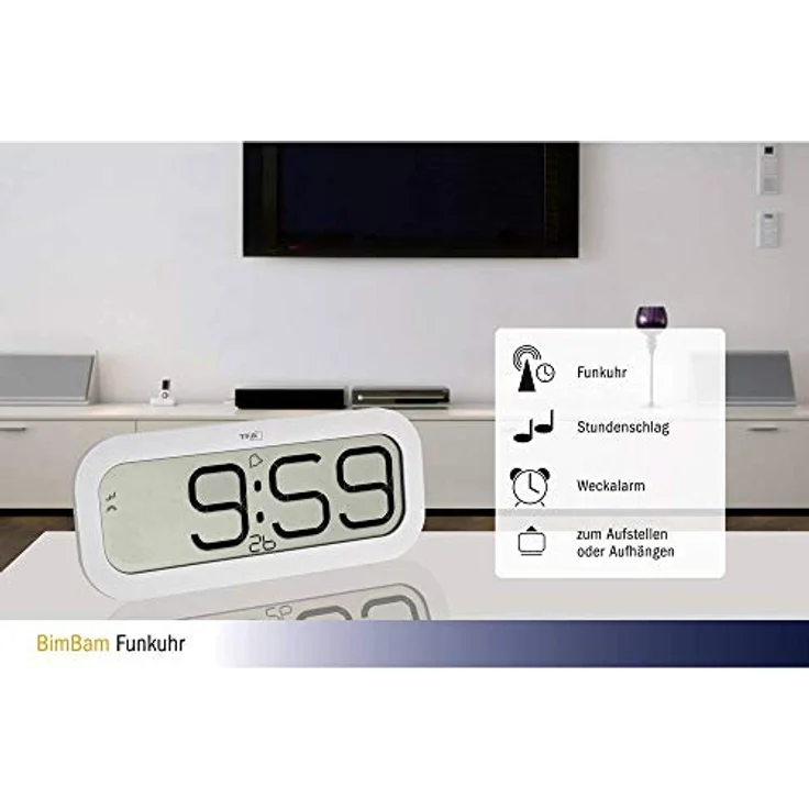 TFA, Wanduhr, BimBam – Bild 4