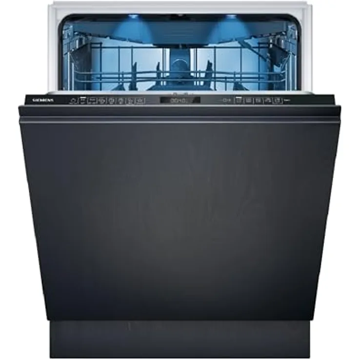 Siemens iQ500 SN65EX22CE, Voll integrierter Geschirrspüler, 60 cm, Schwarz, mit aquaStop® und 5 Jahre Garantie